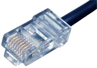 Ethernet plug (8P8C modular connector)